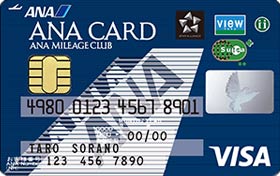 ANA VISA Suicaカード画像